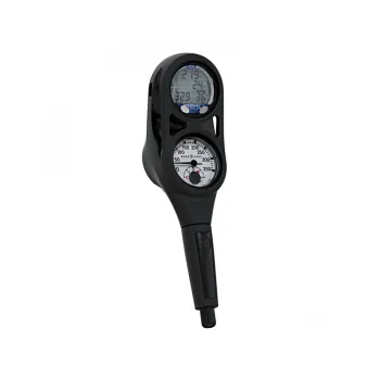 Aqualung I300c Console Assembly Computer With Pressure Gauge Gris