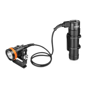 Orcatorch D630 Led V.2 Torch Argenté 4000 Lumens